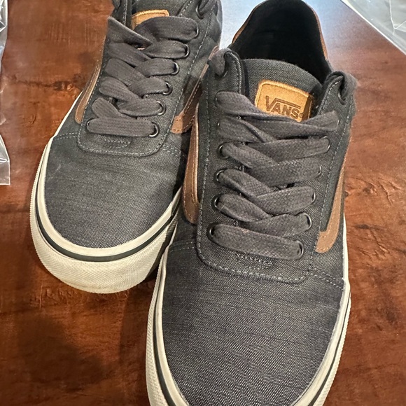 Vans Old School Gray and Brown 8.5 Men’s - Picture 5 of 7